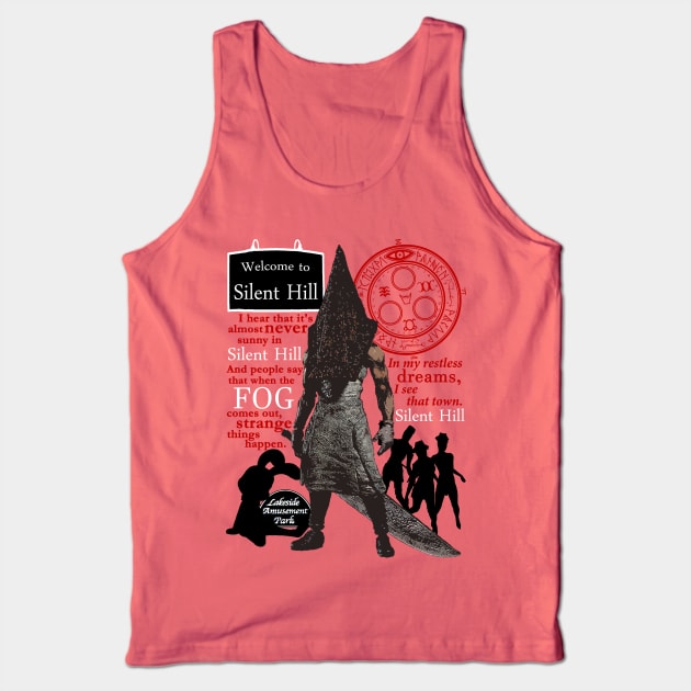 Silent Hill Tank Top by red-leaf